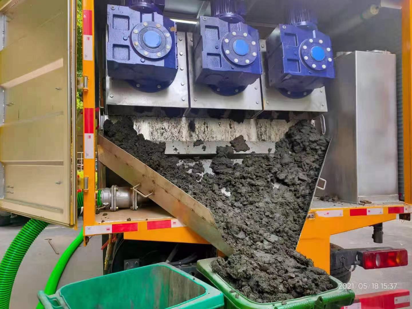 毕节化粪池清掏城市维护站-泥浆净化干湿分离处理